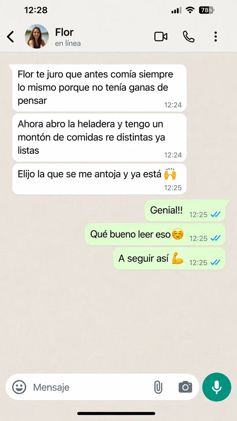 Testimonio de Flor sobre Semana Resuelta