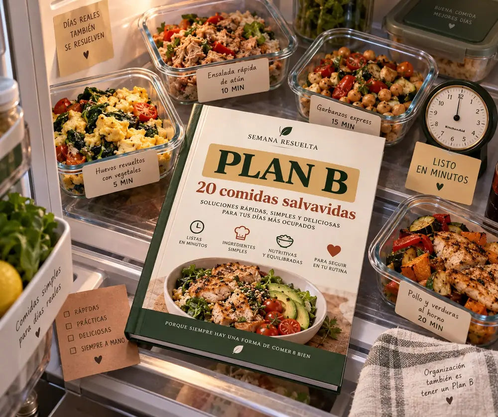 Plan B — 20 Comidas Salvavidas